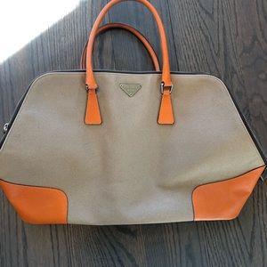 Prada Canvas Tote
